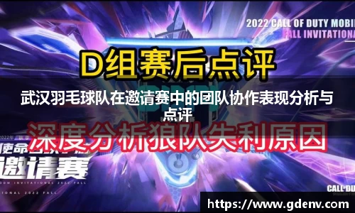 武汉羽毛球队在邀请赛中的团队协作表现分析与点评
